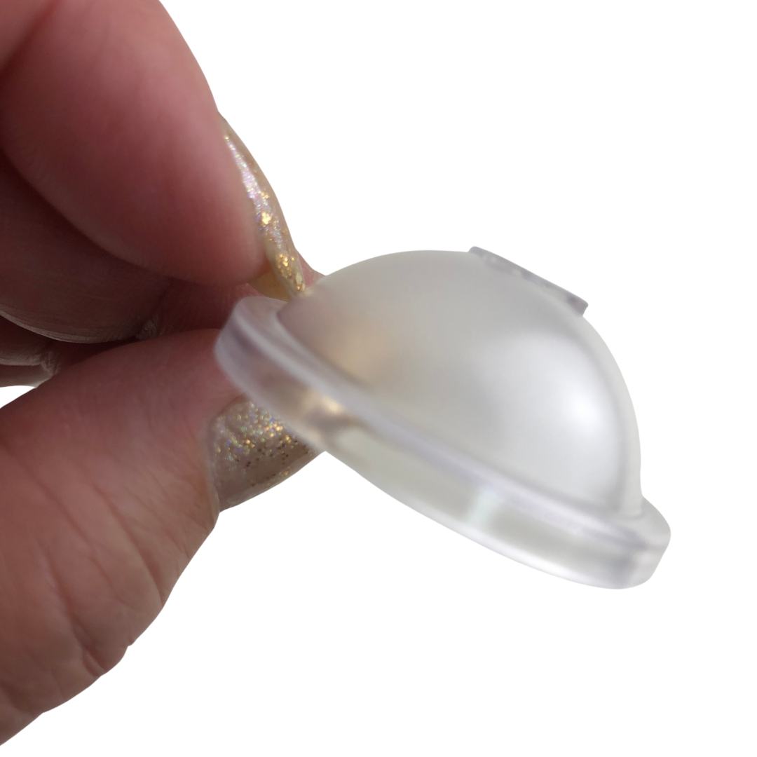 5 Square Lip Balm Ball Pink Beauty Containers (5 Sets) 9294-5