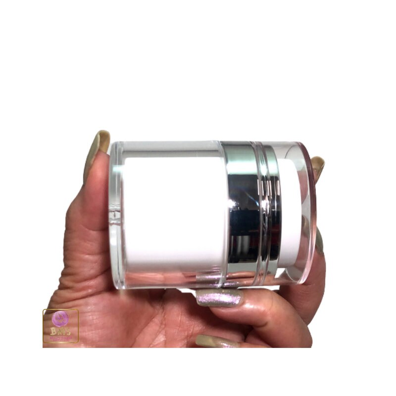Airless Pump Jars Refillable Beauty Packaging Container - 30 ml / 1 oz. (25 pcs) 3630-25 Discount Cosmetic Jars