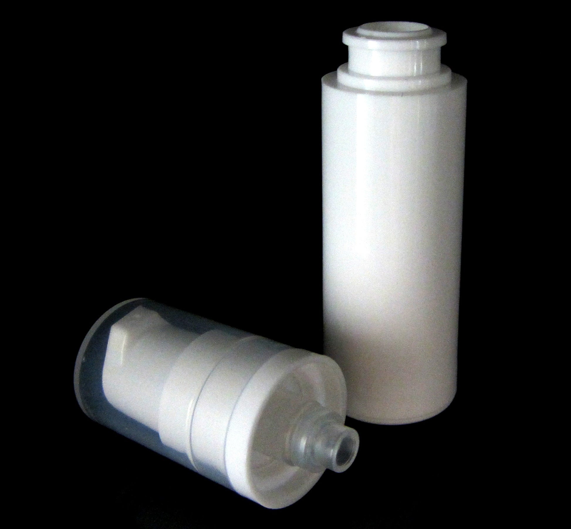 Airless Pump Serum Mini Travel Disposable Trial Sample Bottles 5 Ml White (200 Bottles) 3405-25 Discount Cosmetic Jars